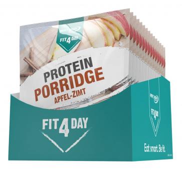 Fit4Day Protein Porridge - VE 15 x 50 g Apfel-Zimt