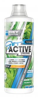 Frey Nutrition Get Active Drink - 1000 ml Waldmeister