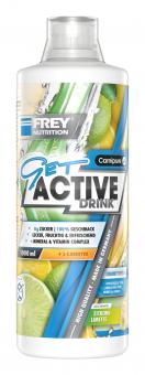 Frey Nutrition Get Active Drink - 1000 ml Zitrone-Limette