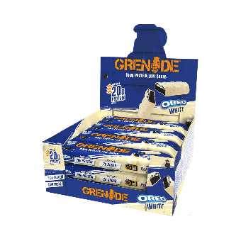 Grenade Protein Bar - 12 x 60 g Oreo White