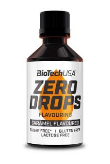 BioTech USA Zero Drops - 50 ml Karamell