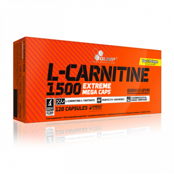 Olimp L-Carnitine 1500 Extreme Mega Caps - 120 Kapseln 