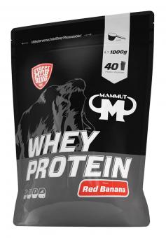 Mammut Nutrition Whey Protein - 1000 g Red Banana