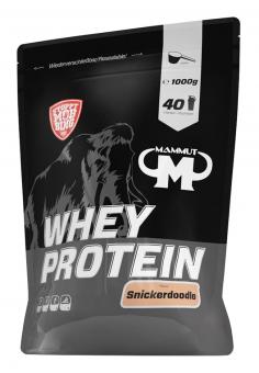 Mammut Nutrition Whey Protein - 1000 g Snickerdoodle