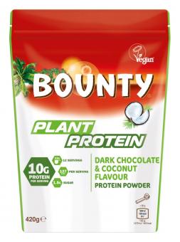 Mars Protein - Bounty Dark Plant Protein Powder - 420 g - Dark Chocolate & Coconut 