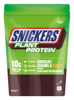 Mars Protein - Snickers Plant Protein Powder - 420 g - Chocolate Caramel & Peanut 