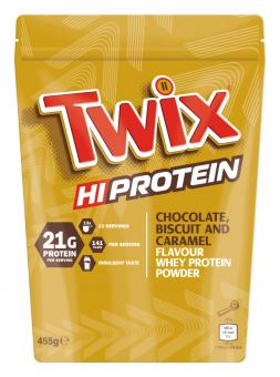 Mars Protein Twix HI Protein Pulver - Chocolate, Biscuit & Caramel - 455 g 