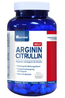 Multi-Food Arginin Citrullin - 160 Kapseln 