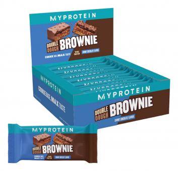 MyProtein Double Dough Brownie - 12 x 60 g 