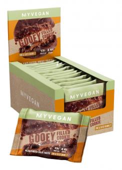 MyProtein Vegan Filled Protein Cookie - Choc & Salted Caramel - 12 x 75 g 