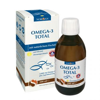Norsan Omega-3 Total - 200 ml Zitrone