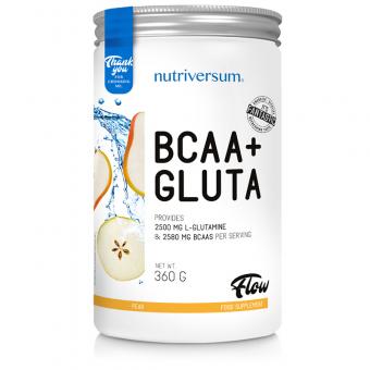 Nutriversum Flow BCAA + Gluta - 360 g Pear