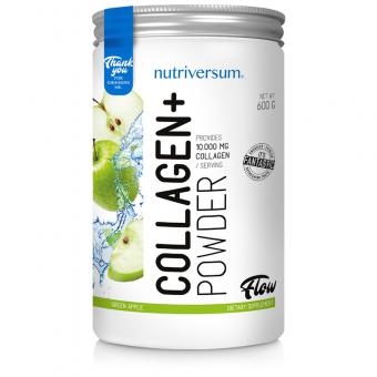 Nutriversum Flow Collagen+ Powder - 600 g Green Apple