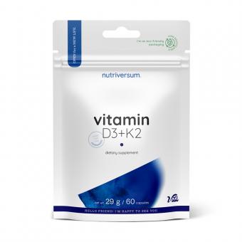 Nutriversum Vita Vitamin D3 + K2 - 60 Kapseln 