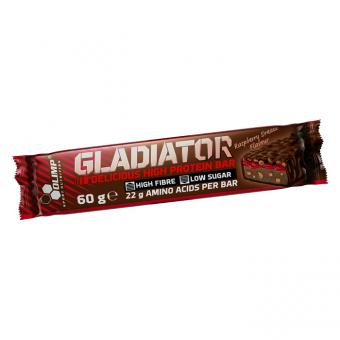 Olimp Gladiator Bar - 1 x 60 g Raspberry Dream
