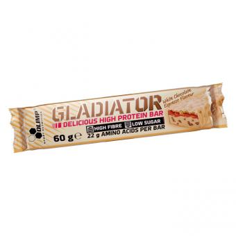 Olimp Gladiator Bar - 1 x 60 g White Chocolate Espresso