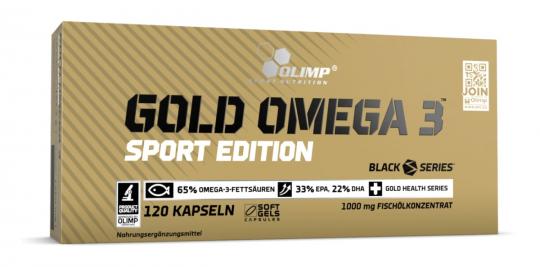 Olimp Gold Omega 3 Sport Edition - 120 Kapseln 