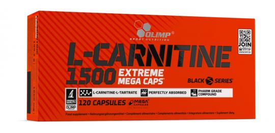 Olimp L-Carnitine 1500 Extreme Mega Caps - 120 Kapseln 