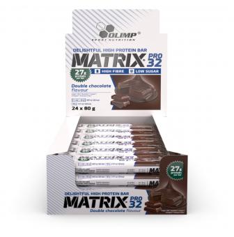 Olimp Matrix Pro 32 - 24 x 80 g doppelte Schokolade