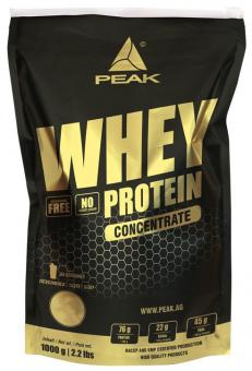 Peak Whey Protein Concentrate - 1000 g Blueberry Vanilla