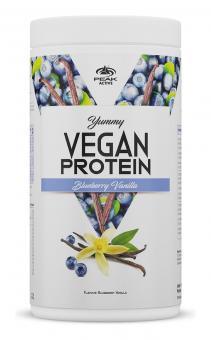 Peak Yummy Vegan Protein - 450 g Blueberry Vanilla