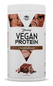Peak Yummy Vegan Protein - 450 g Chocolate Brownie