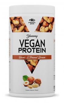 Peak Yummy Vegan Protein - 450 g Hazel- & Peanut Dream