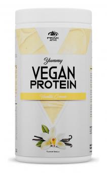 Peak Yummy Vegan Protein - 450 g Vanilla Cream