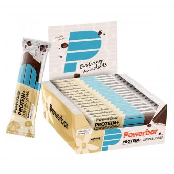 PowerBar Protein+ Low in Sugars - 30 x 35 g Vanilla