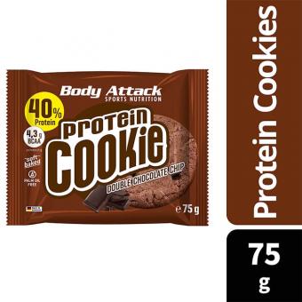 Body Attack Protein Cookie - 75 g Double Chocolate