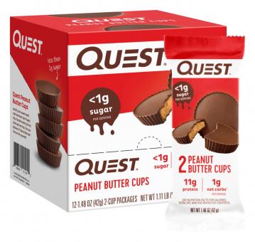 Quest Nutrition Peanut Butter Cups - 12 x 42 g Peanut Butter 