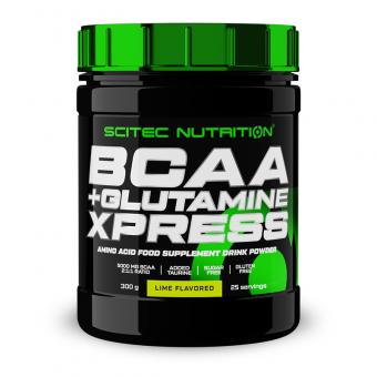Scitec BCAA+Glutamine Xpress - 300 g Limette