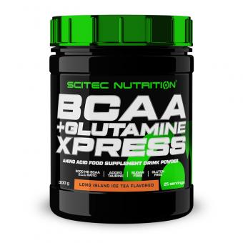 Scitec BCAA+Glutamine Xpress - 300 g Long Island Icetea