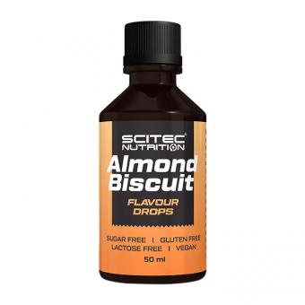 Scitec Nutrition Flavour Drops - 50 ml Almond Biscuit