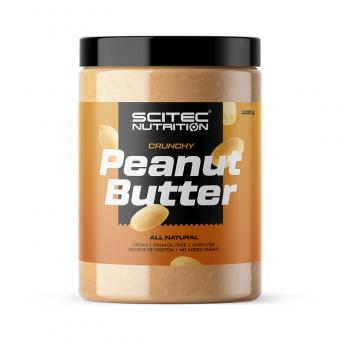 Scitec Nutrition Peanut Butter - 1000 g Crunchy
