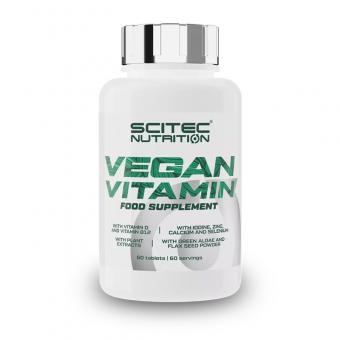 Scitec Nutrition Vegan Vitamin - 60 Tabletten 