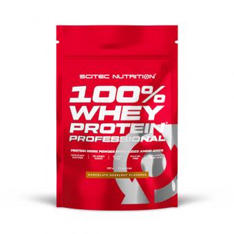 Scitec Nutrition 100% Whey Protein Professional - 500 g Schokolade-Haselnuss