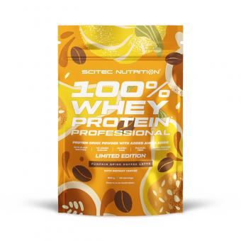 Scitec Nutrition 100% Whey Protein Professional - 500 g Limited Edition Pumpkin Spice Coffee Latte 