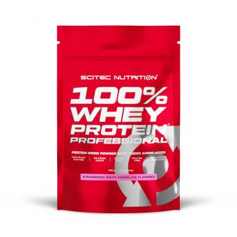 Scitec Nutrition 100% Whey Protein Professional - 500 g Erdbeer-Weiße Schokolade