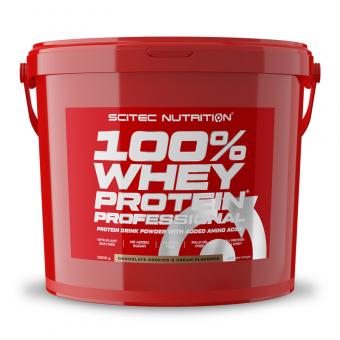 Scitec Nutrition 100% Whey Protein Professional - 5000 g Schokolade-Sahnekeks
