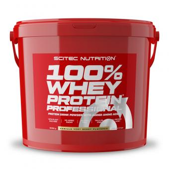 Scitec Nutrition 100% Whey Protein Professional - 5000 g Vanille-Waldfrucht