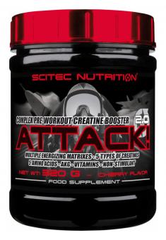 Scitec Nutrition Attack! 2.0 - 320 g Kirsche