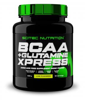 Scitec BCAA+Glutamine Xpress - 600 g Limette