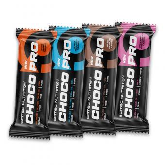 Scitec Nutrition Choco Pro - Mix Box - 4 x 50 g 