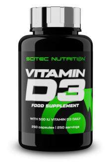 Scitec Nutrition Vitamin D3 - 250 Kapseln 