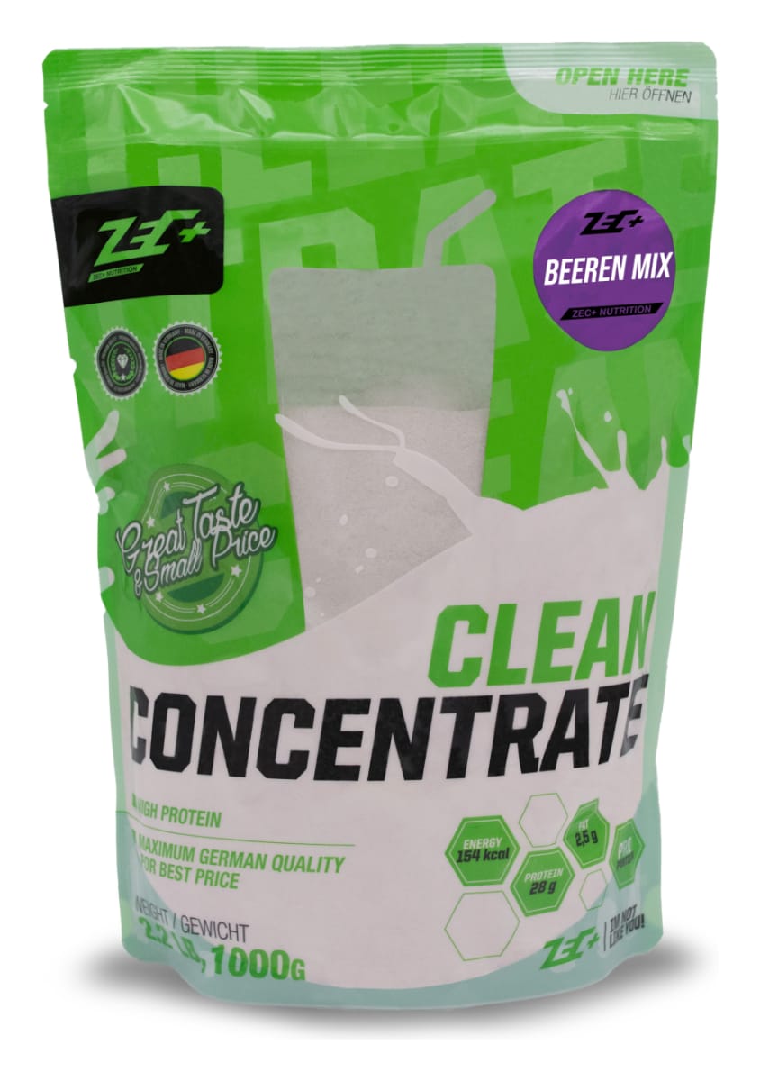 ZEC+ Clean Concentrate - Protein Shake - 1000 g Berry Mix